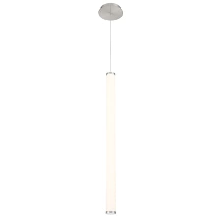 Dweled Flare 37in LED Linear Pendant 3000K in Brushed Nickel PD-709